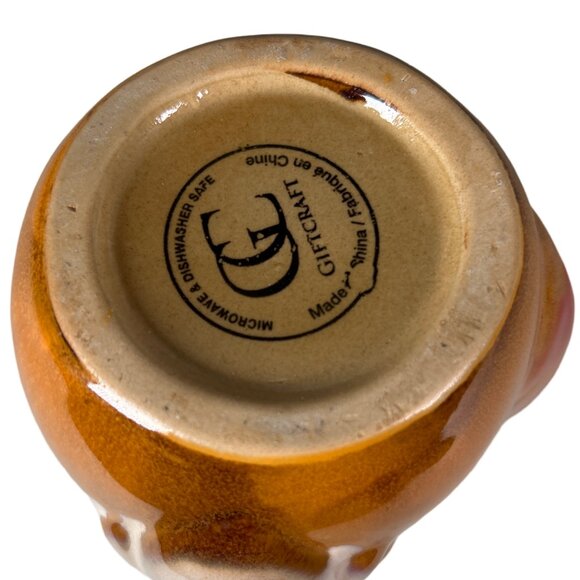 Fox Cozy Hand Warmer Mug Giftcraft Ceramic Cute Animal Coffee Cup - Picture 5 of 6